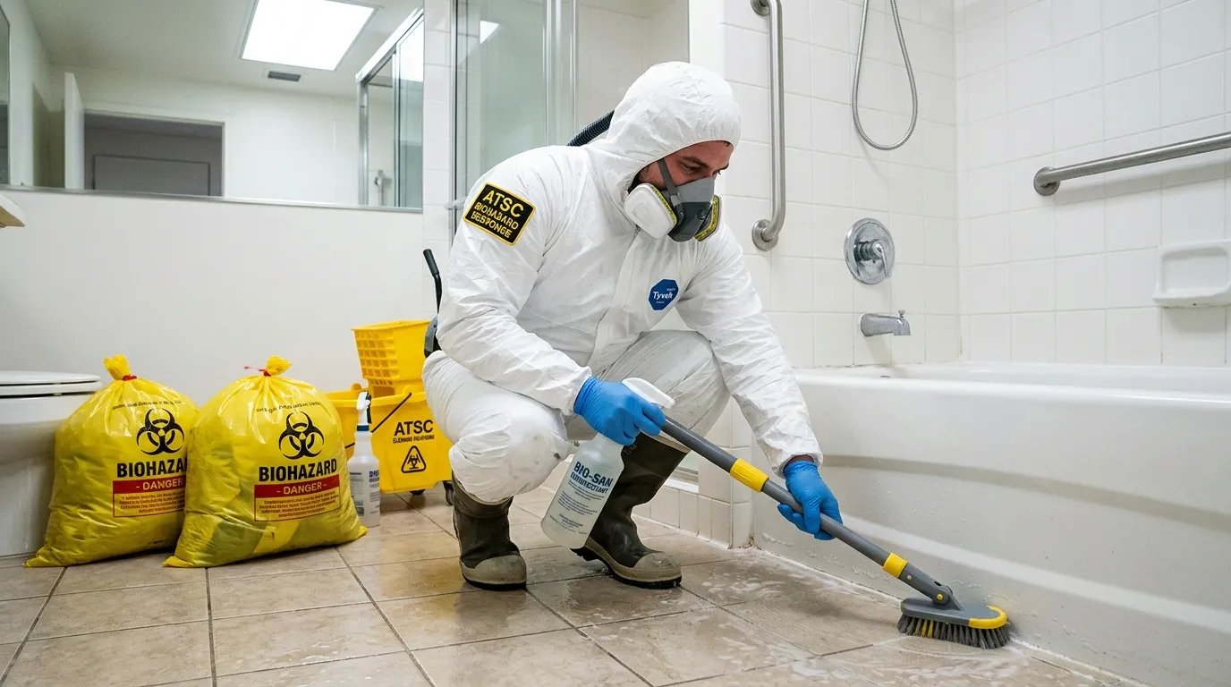 Decontamination equipment deployed for Blood Cleanup in Briar